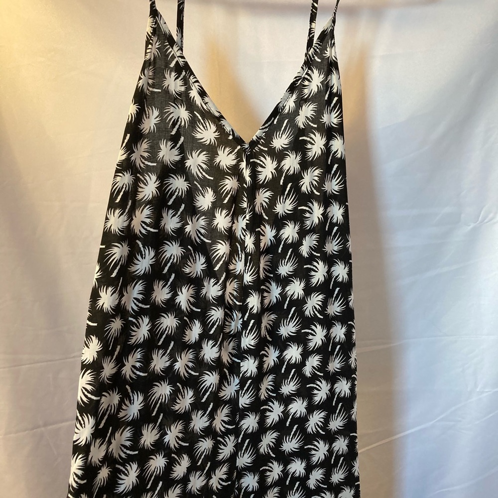 NWOT Planet Blue Palm Tree Jumpsuit
